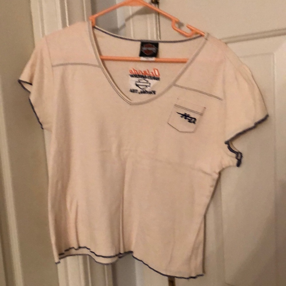 Harley Davidson crop top